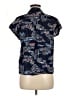 Old Navy Blue Short Sleeve Blouse Size M - photo 2