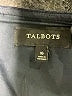 Talbots Solid Black Blue Wool Skirt Size 16 - photo 4