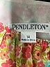 Pendleton 100% Polyester Yellow Sleeveless Blouse Size 14 - photo 7