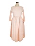 Reborn J Solid Tan Casual Dress Size XL - photo 1