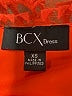 BCX 100% Polyester Solid Orange Casual Dress Size XS - photo 7