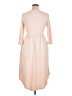 Reborn J Solid Tan Casual Dress Size XL - photo 2