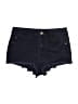 Forever 21 Hearts Blue Denim Shorts Size 29 waist - photo 1