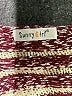 Sunny Girl Print Burgundy Pullover Sweater Size L (estimated) - photo 7