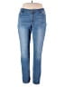 Garnet Hill Solid Blue Jeans Size 30 waist (estimated) - photo 1