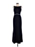 Amsale 100% Polyester Blue Cocktail Dress Size 8 - photo 1