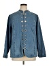 Quacker Factory Blue Denim Jacket Size XL - photo 1