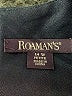 Roaman's 100% Polyester Solid Blue Casual Dress Size 14W - photo 7