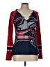 Majestic 100% Cotton Red Long Sleeve Top Size L - photo 1
