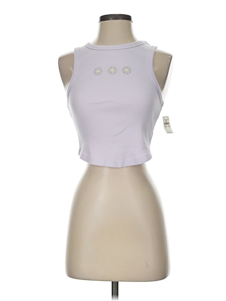 Aerie Tank Top Purple Halter Neckline Tops