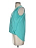 Veronica M. Teal Sleeveless Blouse Size XS - photo 5