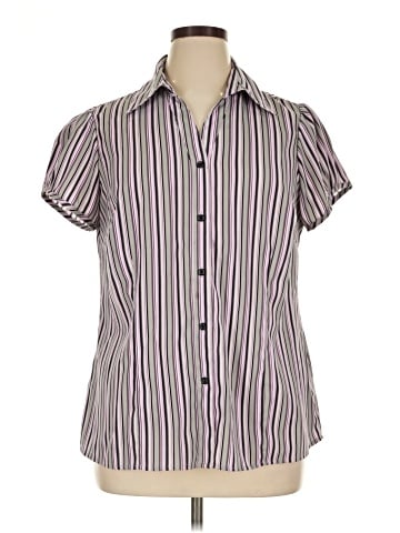 Notations Short Sleeve Blouse (view 1)