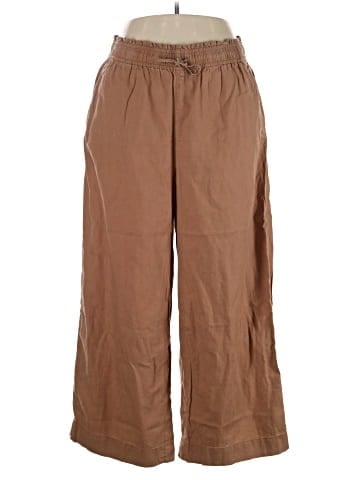 Madewell Pull-On High-Rise Wide-Leg Pants: Slit-Hem Edition (view 1)