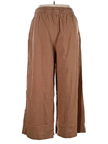 Madewell Pull-On High-Rise Wide-Leg Pants: Slit-Hem Edition (view 2)