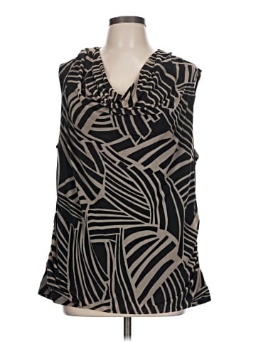 Dana Buchman Sleeveless Blouse (view 1)