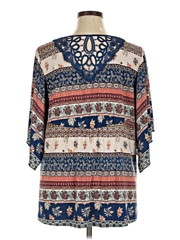 C established 1946 Short Sleeve Blouse (view 2)