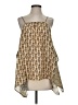 Gold Hawk Gold Sleeveless Blouse Size S - photo 1