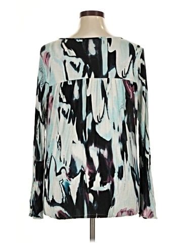 Jennifer Lopez Long Sleeve Blouse (view 2)