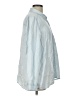 Express 100% Lyocell Blue Long Sleeve Button-Down Shirt Size L - photo 4