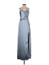 Meshki 100% Polyester Gray Cocktail Dress Size S - photo 1