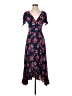 Mi ami 100% Polyester Blue Casual Dress Size S - photo 1