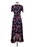Mi ami 100% Polyester Blue Casual Dress Size S - photo 2