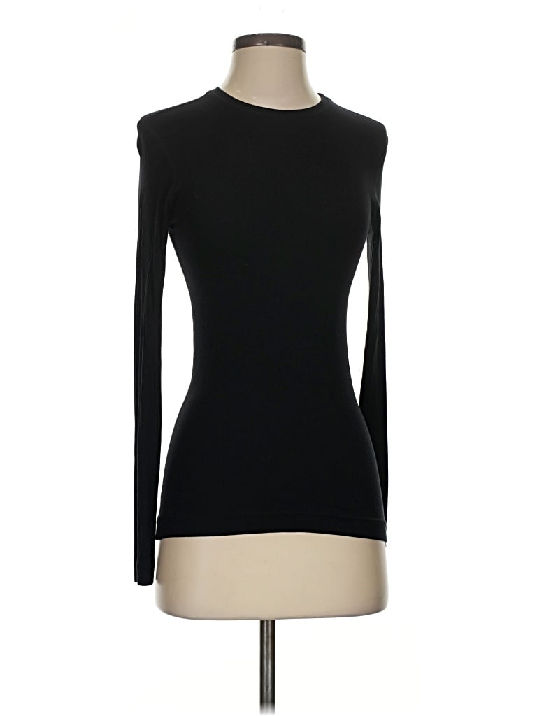 Pre-owned Reigning Champ Long Sleeve Top Black Turtleneck Tops