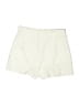 Zara Solid Ivory White Shorts Size M - photo 2