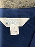 Market and Spruce 100% Polyester Blue 3/4 Sleeve Blouse Size S - photo 7