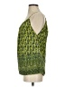 Gold Hawk Green Sleeveless Blouse Size S - photo 5