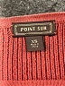 Point Sur 100% Cotton Burgundy Pullover Sweater Size XS - photo 7