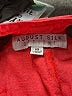 August Silk 100% Linen Solid Red Cargo Shorts Size 10 - photo 3