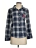 Spirit Blue Long Sleeve Button-Down Shirt Size XS - photo 1