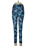 Yelete Print Blue Active Pants Size L - photo 1