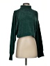 Altar'd State 100% Polyester Green Long Sleeve Turtleneck Size S - photo 1