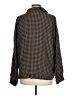 Saltwater LUXE 100% Rayon Houndstooth Brown Blazer Size L - photo 2