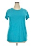 Torrid Teal Active T-Shirt Size 2X Plus (2) - photo 1