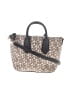 DKNY Graphic Multi Color Brown Satchel One size - photo 1