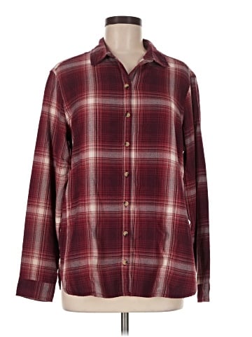Jachs Girlfriend Long Sleeve Button-Down Shirt (view 1)