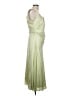 Rachel Gilbert 100% Polyester Green Cocktail Dress Size 12 - photo 4