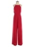 Black Halo Solid Red Jumpsuit Size 2 - photo 1
