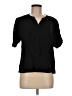 Uniqlo Black Short Sleeve Blouse Size M - photo 1