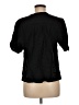 Uniqlo Black Short Sleeve Blouse Size M - photo 2