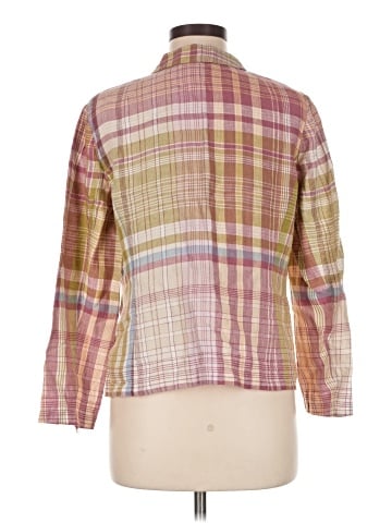 Pendleton 3/4 Sleeve Button-Down Shirt (view 2)
