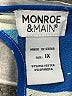 Monroe and Main Blue Short Sleeve Blouse Size 1X - photo 7