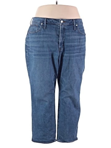 Madewell The Plus Curvy Perfect Vintage Straight Jean in Mayfield Wash (view 1)