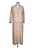 Dorby 100% Polyester Tan Casual Dress Size 12 - photo 1