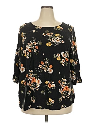 Cj Banks 3/4 Sleeve Blouse (view 1)