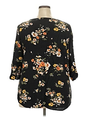 Cj Banks 3/4 Sleeve Blouse (view 2)