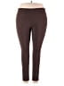 Terra & Sky Brown Active Pants Size 2X - photo 1